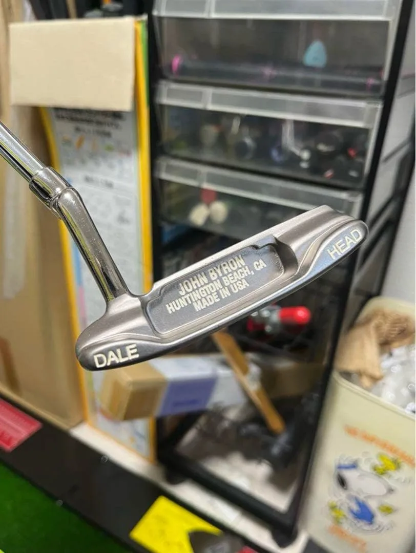 美品! 希少! ジョン バイロン パター 純正シャフト グリップ