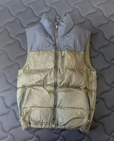 Polo Ralph Lauren ダウンベスト オリーブサイズxs