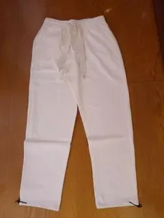 スウェットパンツ アイボリー XL ゆったり ジョガーパンツ