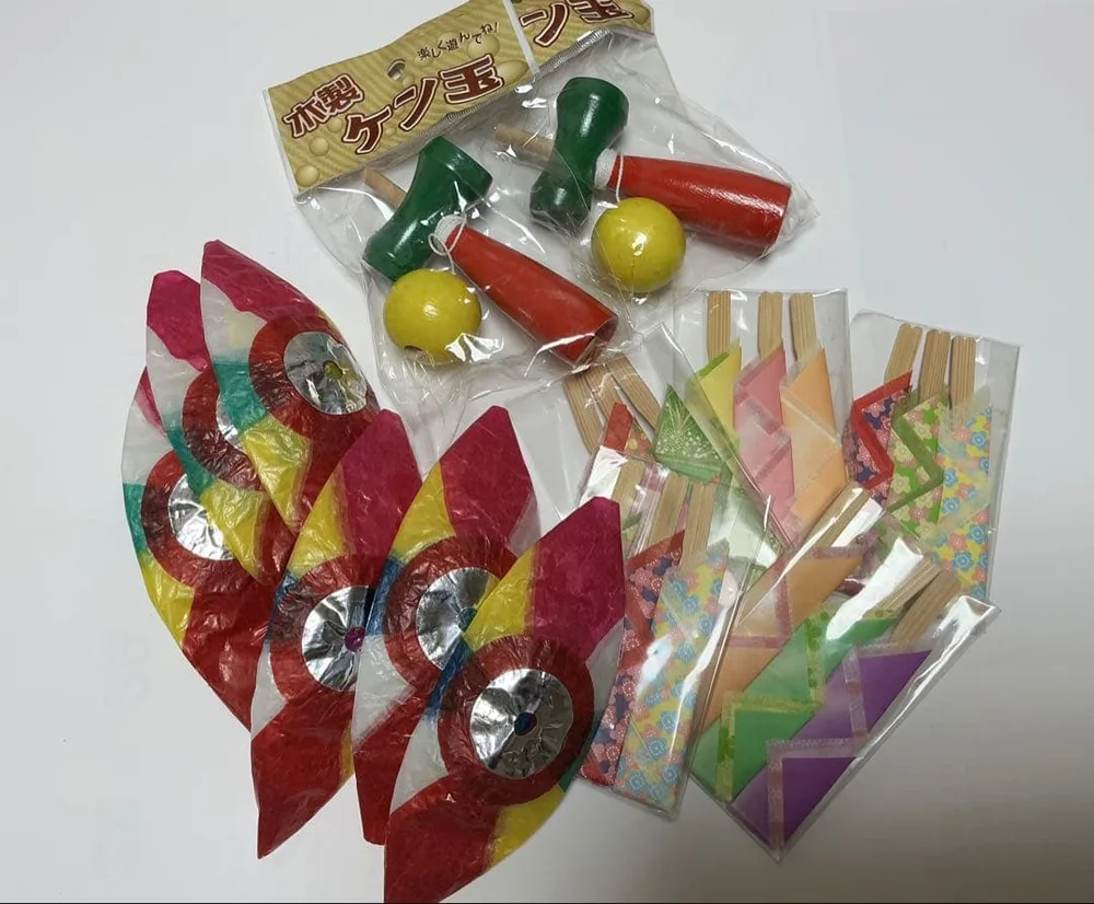 木製 けん玉 2個セット 昔遊び 玩具