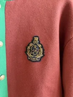 【定番】CABaN コットンカシミヤ エンブレムブルゾン ブラウン