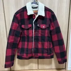 Levi's ボアジャケット チェック柄