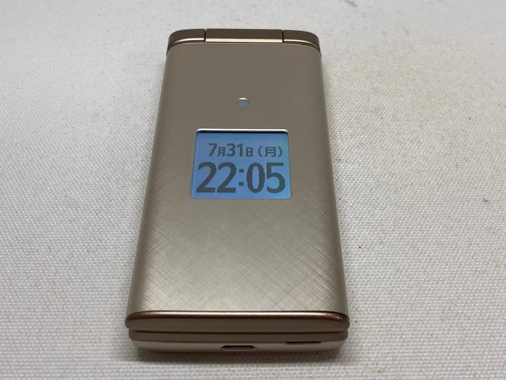 美品 au KYF38 かんたんケータイ 京セラ SIMフリー i01b819d