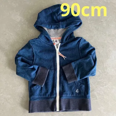 プチバトー 韓国子供服 カーディガン パーカー 90cm