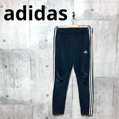 adidas アディダス メンズ ジャージパンツ トラックパンツ L ブラック