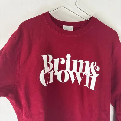 Brim & Crown スウェット ボルドー