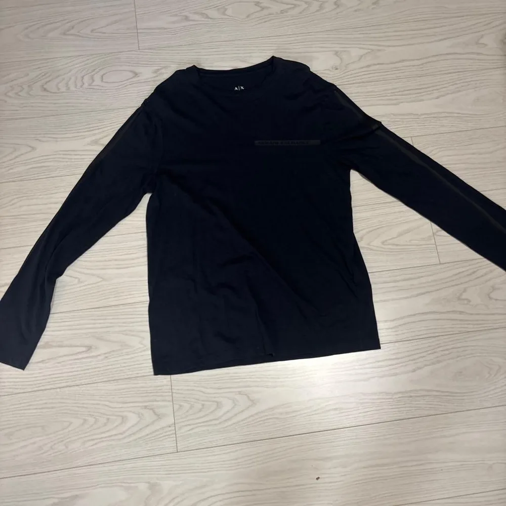 ARMANI EXCHANGE 長袖Tシャツ ネイビーS