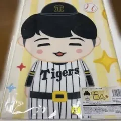 阪神タイガース 高橋遥人 選手イラストフェイスタオル