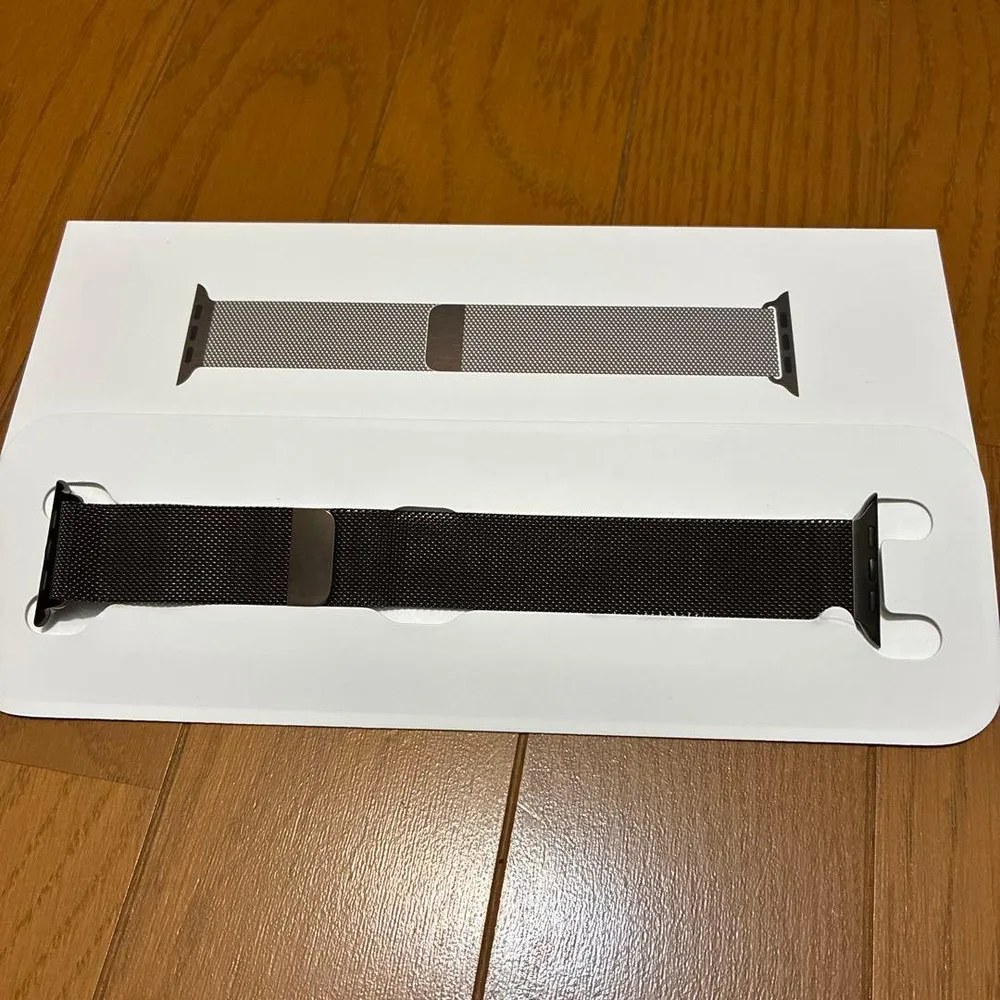 【Apple純正】ミラネーゼループ ダークブロンズ 46mm M/L