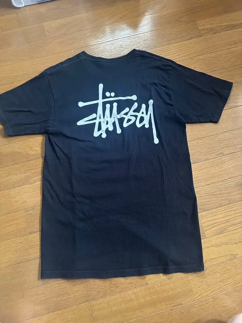 STUSSY ステューシー ロゴTシャツ ブラック M
