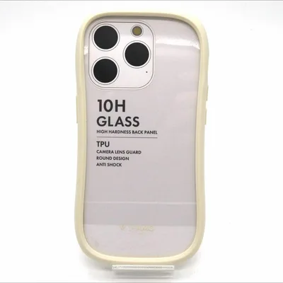 新品 未使用 iPhone15Pro 耐衝撃ハイブリッドケース ミルクホワイト