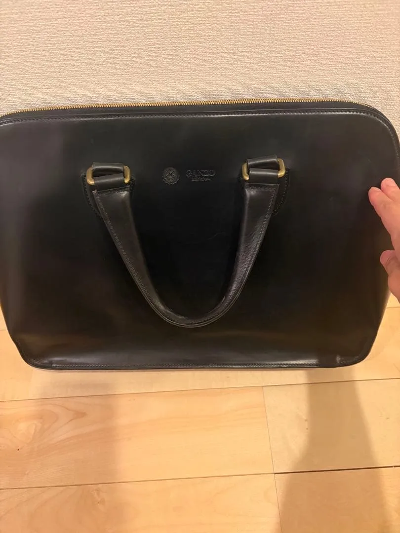 GANZO レザーブリーフケース美品