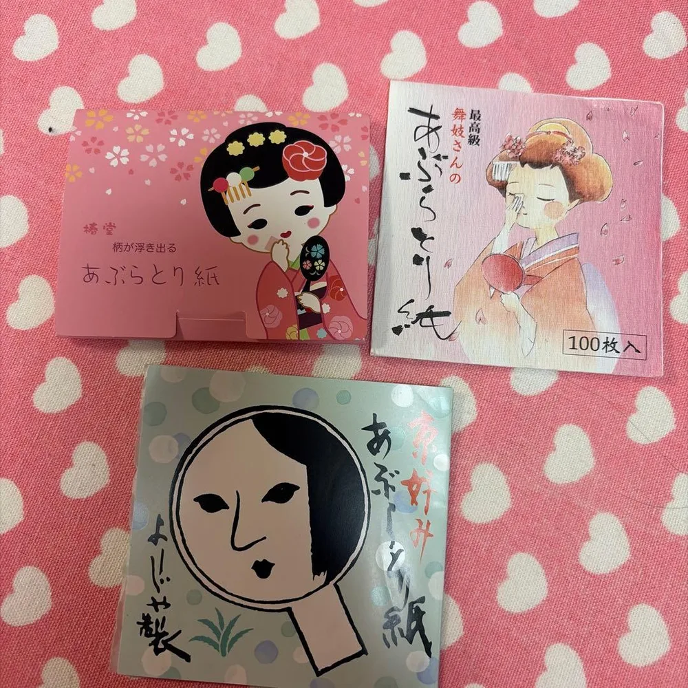 あぶらとり紙 3点セット よーじや 椿堂 舞妓さん