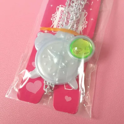 未開封 セボンスター ネックレス パールプラ 水色 時計