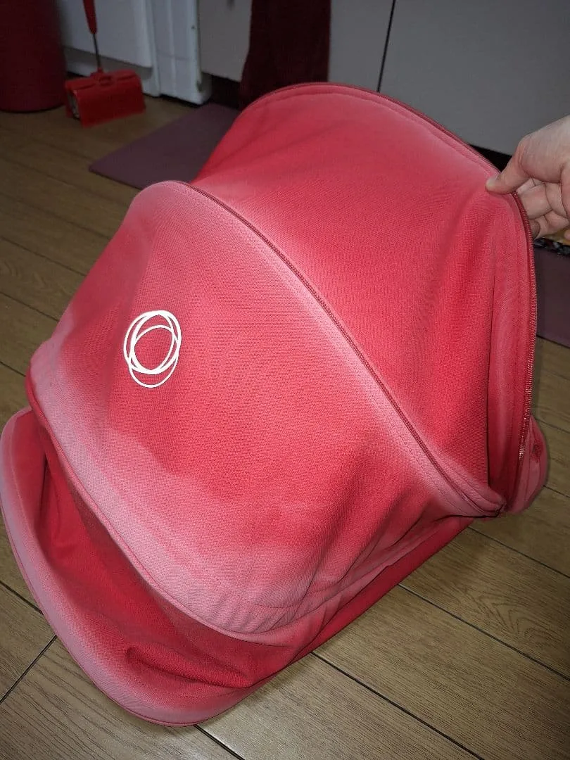【値下】バガブービー3 Bugaboo サンキャノピー レッド