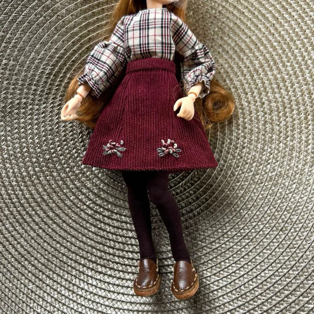 22cmドール服 ハンドメイド服 ドール着せ替え服