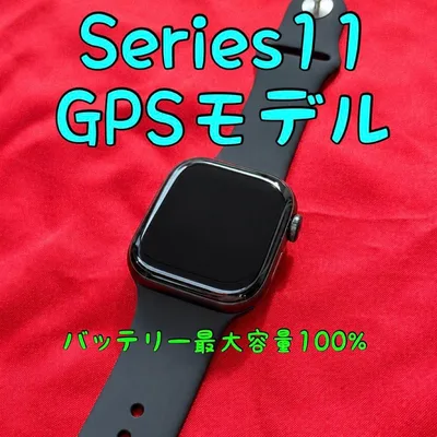 Apple Watch Series 11 42mm GPS 本体 ブラック