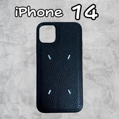 ■iPhone14✿スマホケース ブラック 黒 レザー刺繍韓国高級おしゃれ