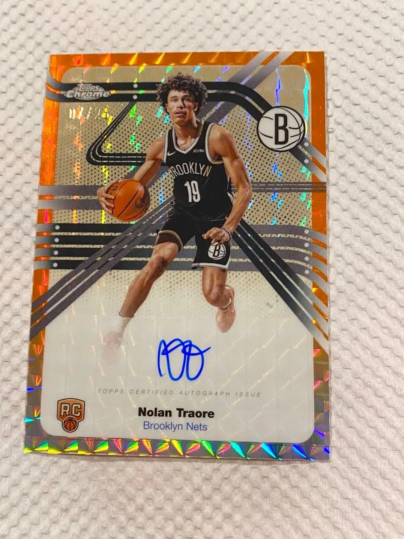 Nolan Traore Topps Chrome Auto 25シリ