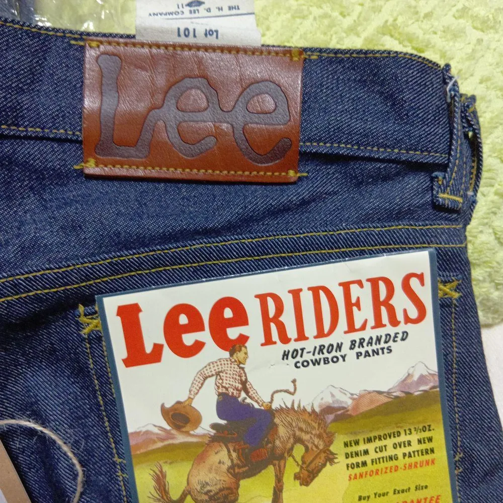 Lee RIDERS 101 ストレートデニムパンツ