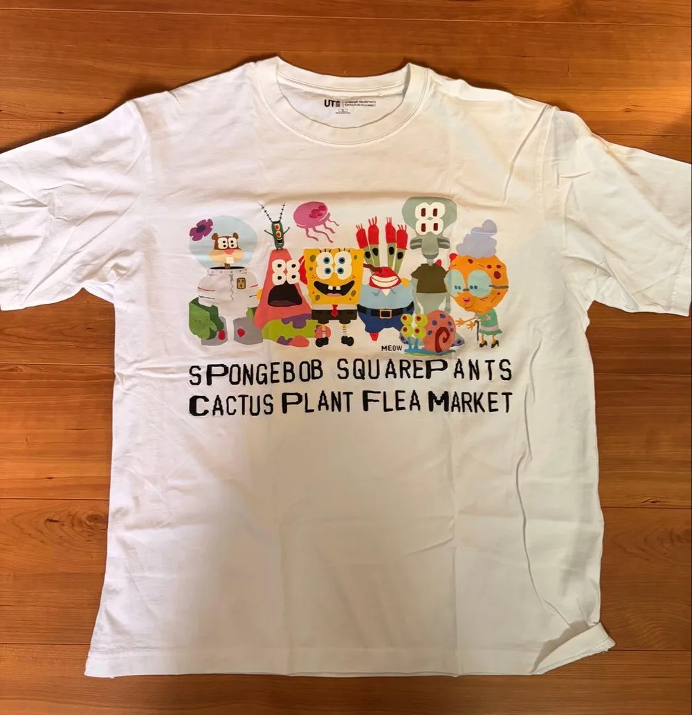 UNIQLO UT スポンジボブ コラボ Tシャツ