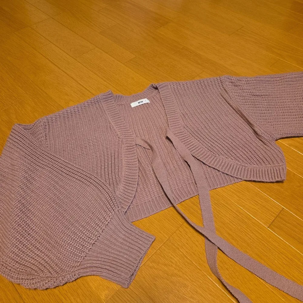 WEGO ボレロ カーディガン パープル F