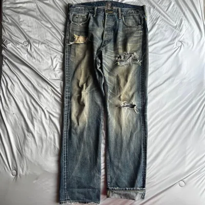 Lee damage denim pants