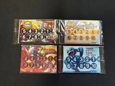 デジモンカードゲーム メモリーゲージ 4枚セット