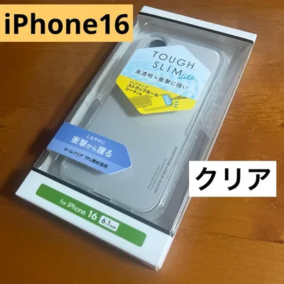iPhone16 タフソフト オールクリア ソフト ケース カバー クリア