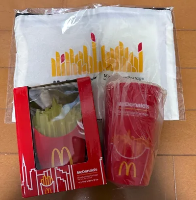【未開封】マクドナルド3点福袋