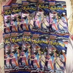 ニンジャスピナー10パック ポケモンカードゲームMEGA ポケカ