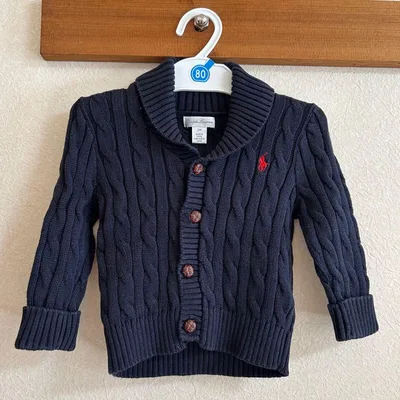 Ralph Lauren ケーブルニット カーディガン 80cm
