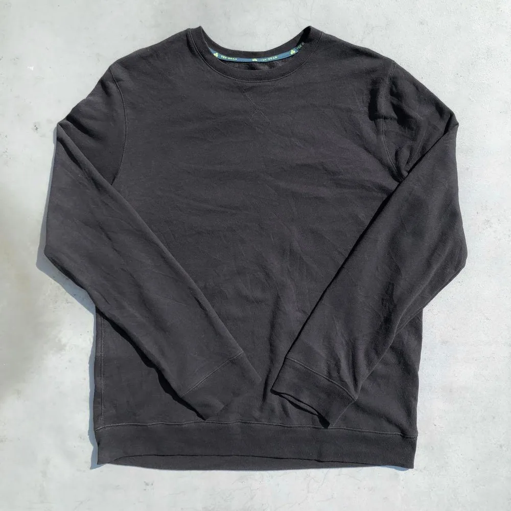 TEK GEAR クルーネック スウェット ブラック Lサイズ