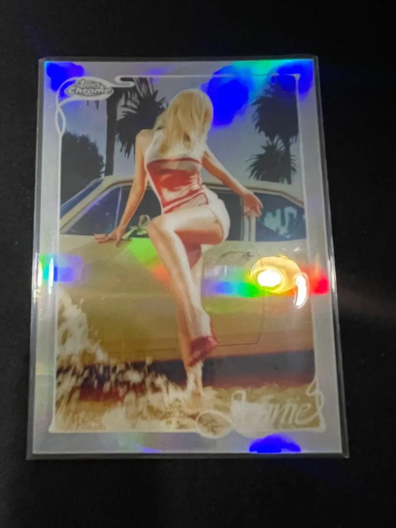 topps chrome × Jennie #27 リフレクター