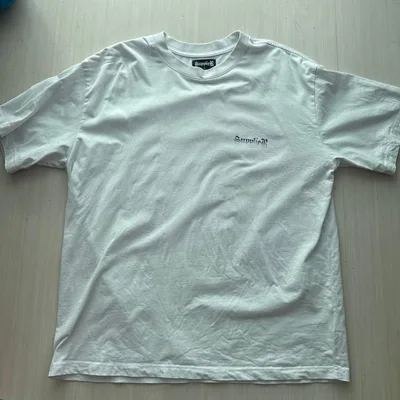 SUPPLIER ラインストーン Tシャツ ホワイト
