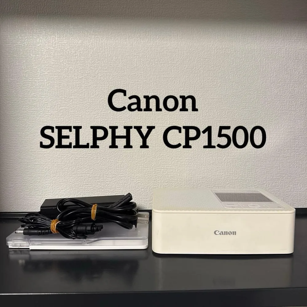 【ジャンク】Canon SELPHY CP1500 コンパクトフォトプリンター