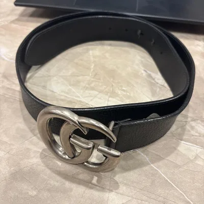 GUCCI ダブルG ベルト ブラック