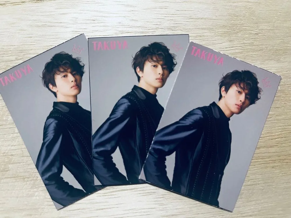 ❤️ JUNON 超特急 タクヤ プロフィールカード トレカ 3枚 ❤️