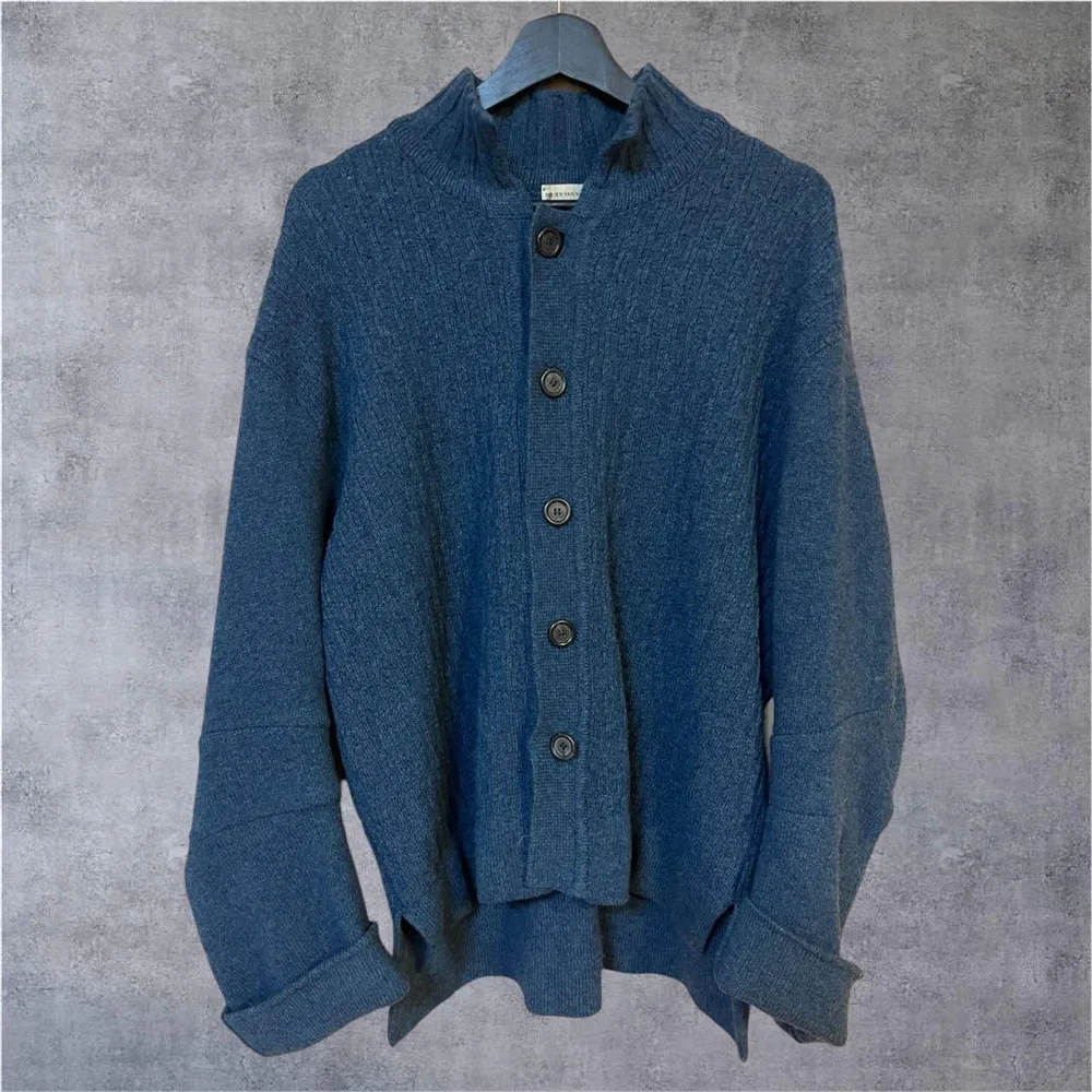 DRIES VAN NOTEN ダークブルーカーディガン ニット