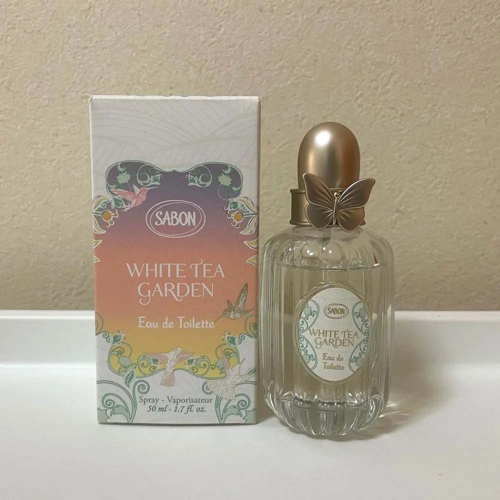 【限定品・箱付き】SABON オードトワレ ホワイトティー・ガーデン 50ml