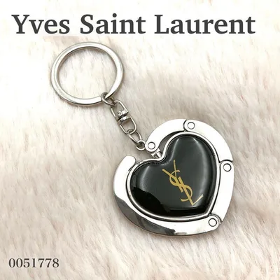 イヴサンローラン Yves Saint Laurent バッグハンガー ハート