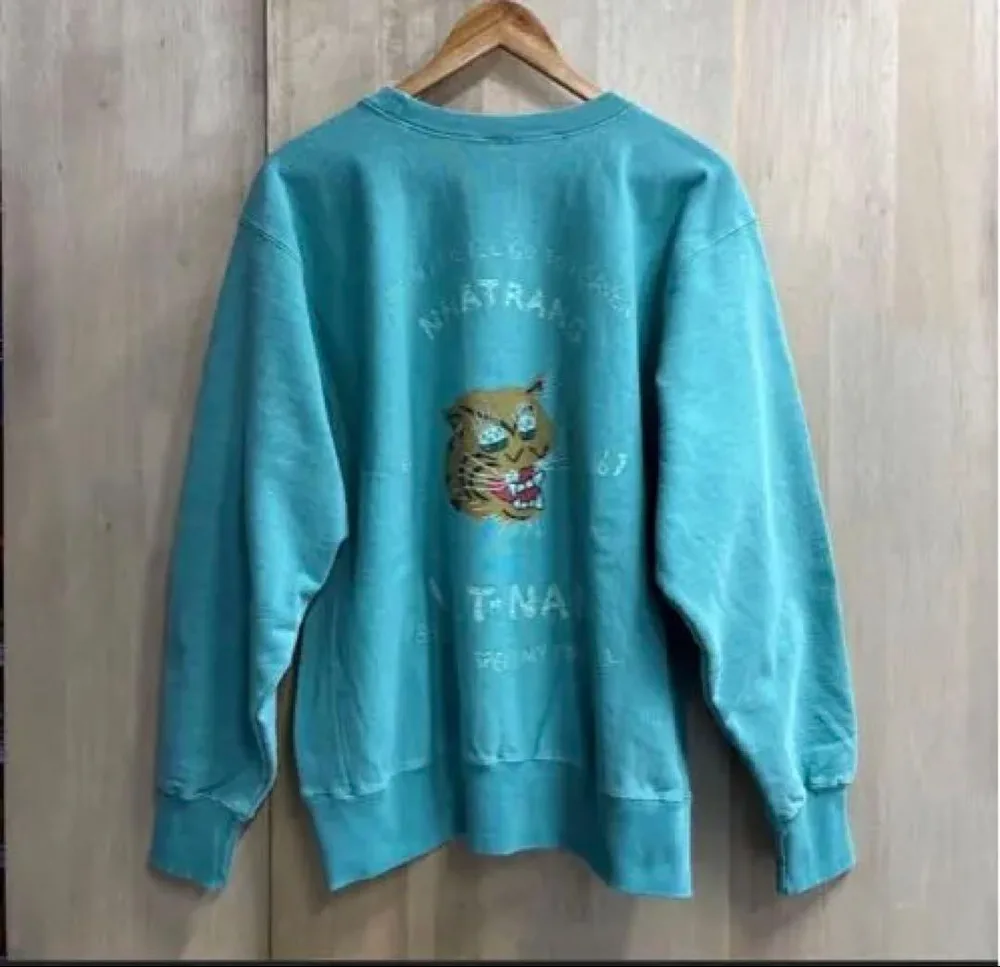 HOUSTON スーベニア 裏毛スウェット XXL
