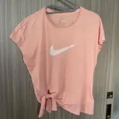 Nike ピンク トップス 前結び