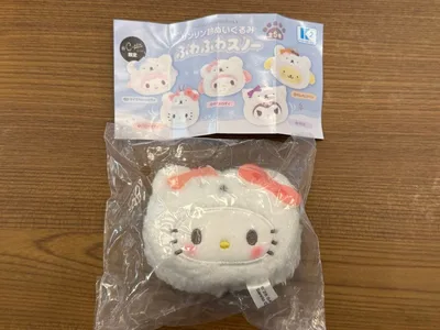 サンリオ リンリン鈴ぬいぐるみ ふわふわスノー ハローキティ