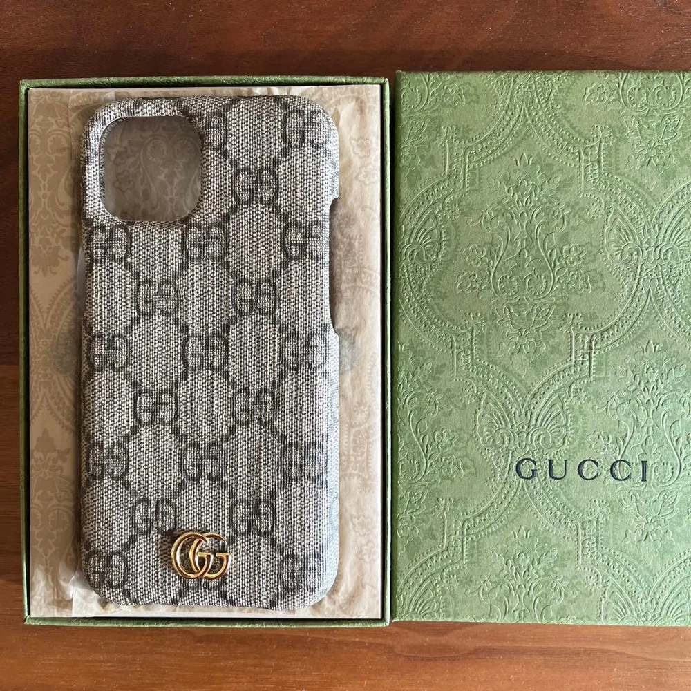 GUCCI グッチ iPhone15ケース GGスプリーム763787