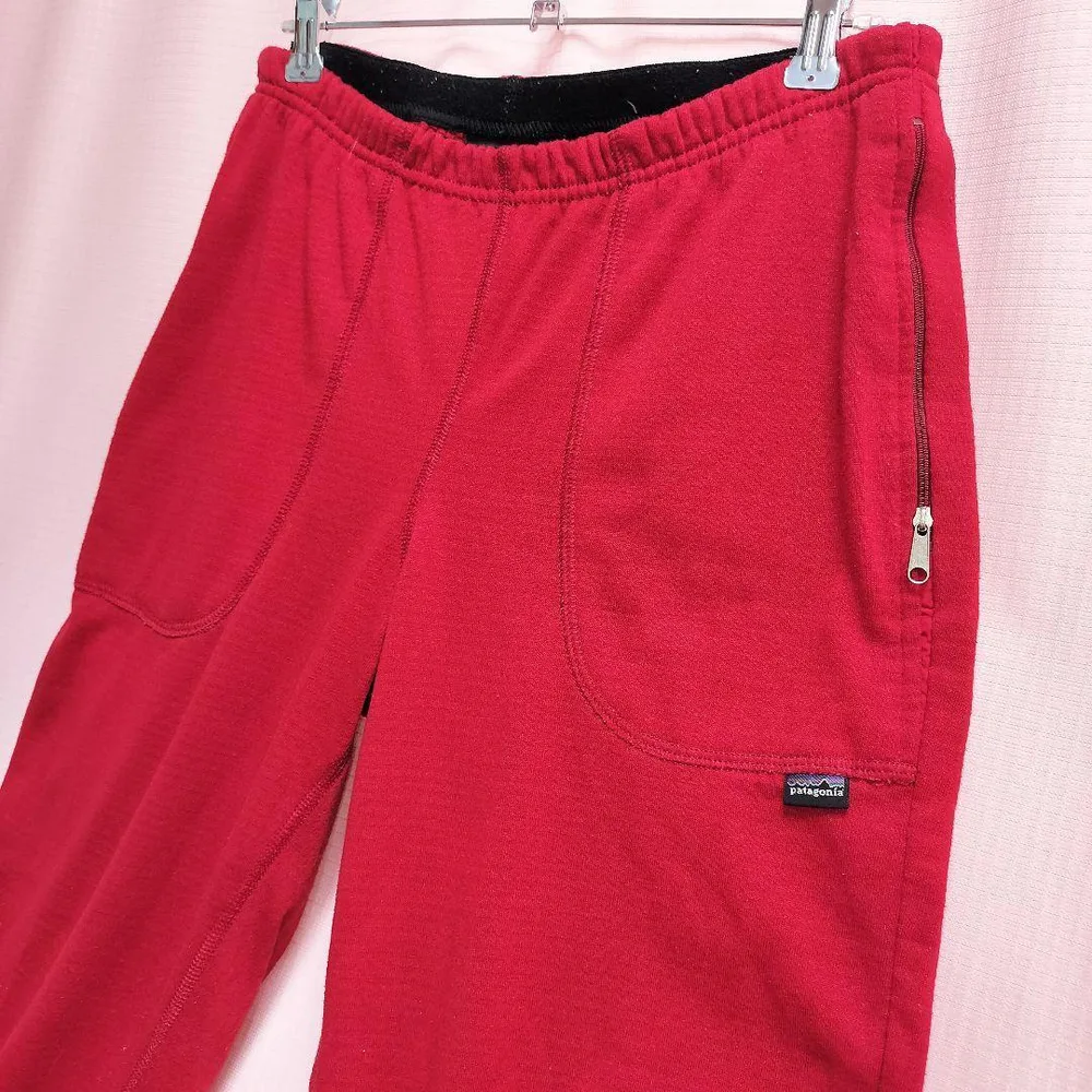 パタゴニア R1 ストレッチパンツ Sサイズ レッド 90s USA製 フリース
