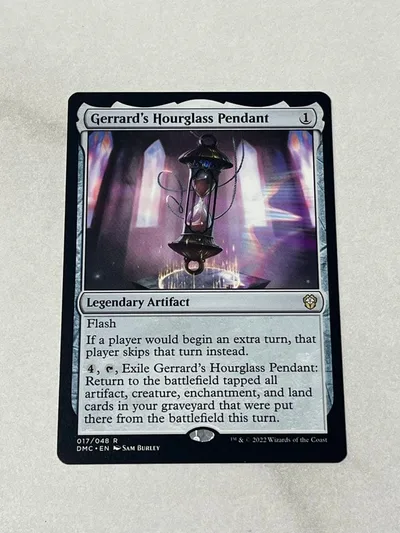 ジェラードの砂時計ペンダント 英語 MTG