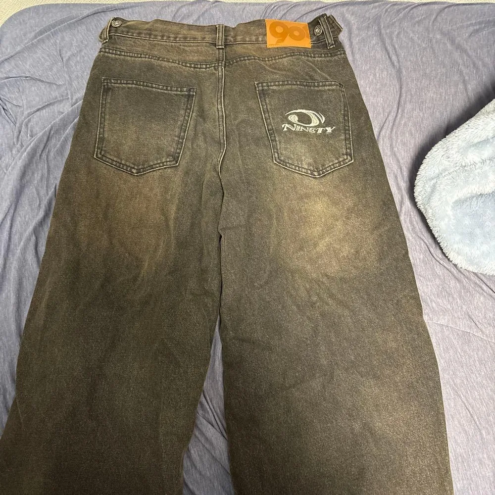 9090 Heisei Logo Buggy Ballon Denim Pant