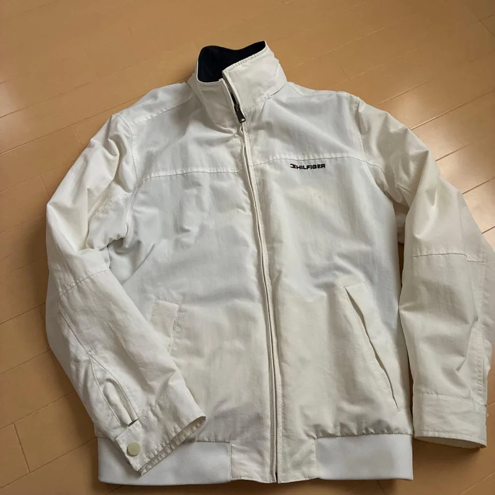TOMMY HILFIGER ジップアップジャケット ホワイト
