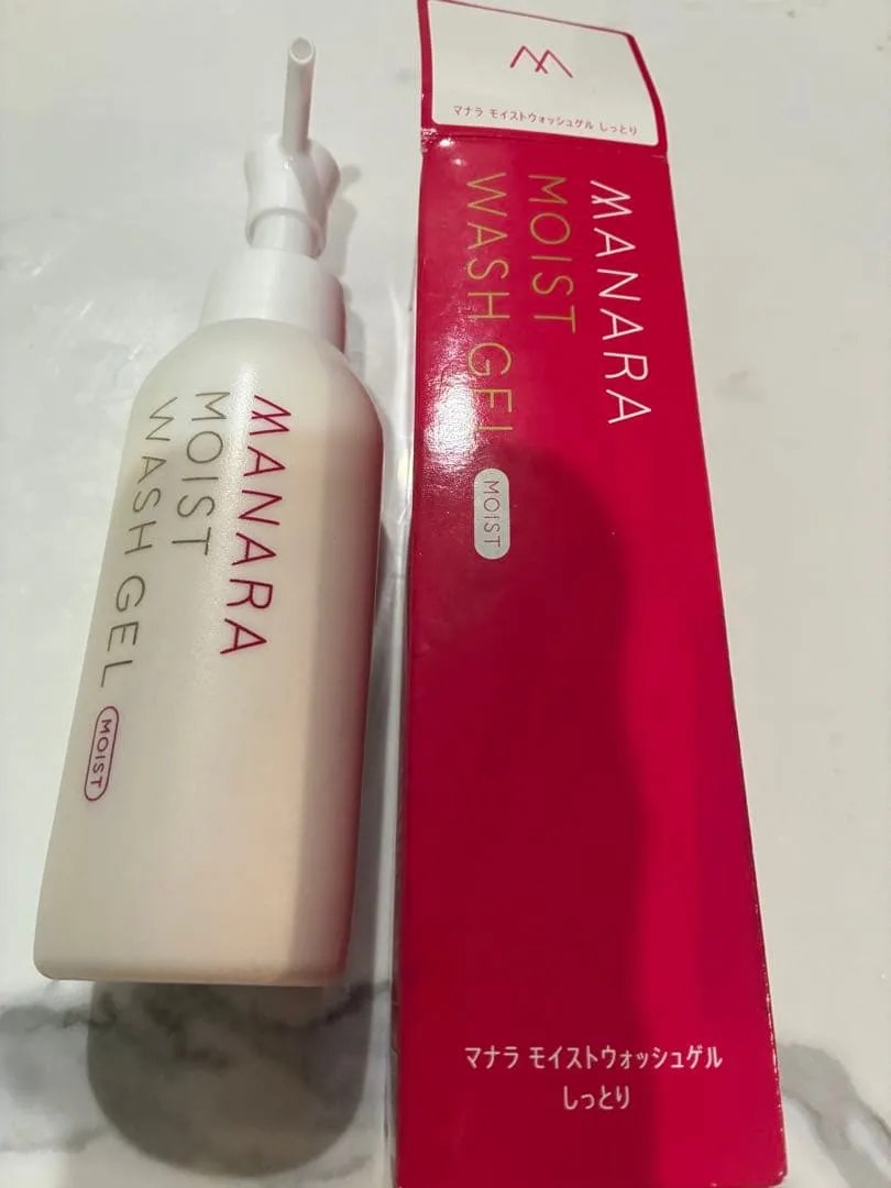 MANARA✨モイストウォッシュゲル 120ml 美容液洗顔原液 しっとり